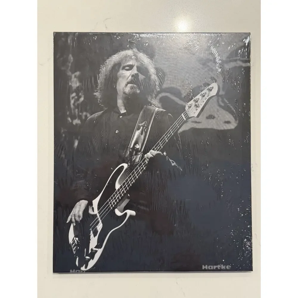GEEZER BUTLER BLACK SABBATH X GOLDMINE BUNDLE HAND SIGNED 50/200 8”x10” IN HAND